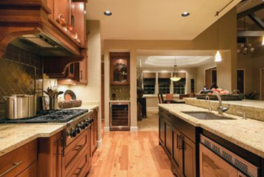 Impressive Black Diamond granite countertop in WA near 98010