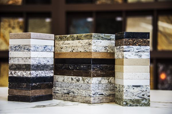 Premium Auburn quartz counters in WA near 98002